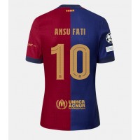 Echipament fotbal Barcelona Ansu Fati #10 Tricou Acasa 2024-25 maneca scurta